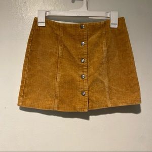 Corduroy skirt
